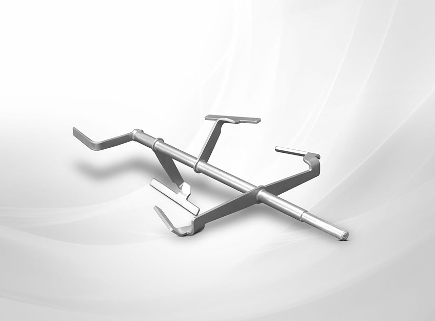 Industrijski dijelovi od nehrđajućeg čelika.