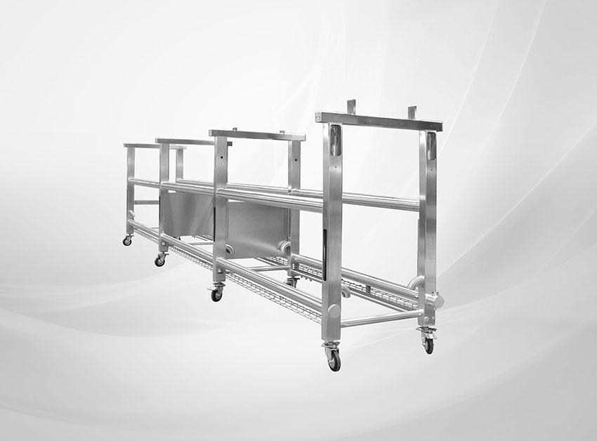 Industrijski dijelovi od nehrđajućeg čelika.