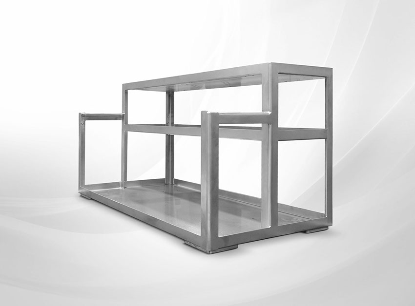 Industrijski dijelovi od nehrđajućeg čelika.